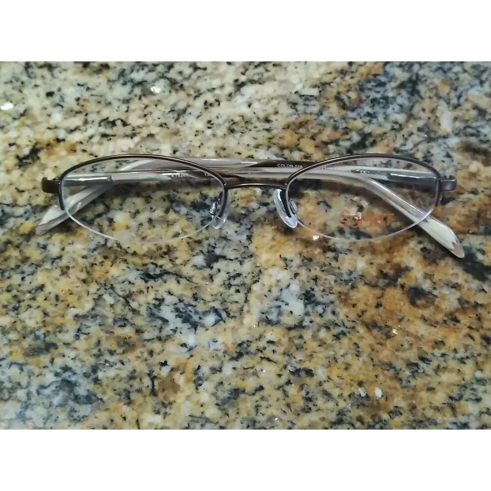 ESPRIT ET9267 Eyeglasses Frame Half Rimless 47-18-135 Nice